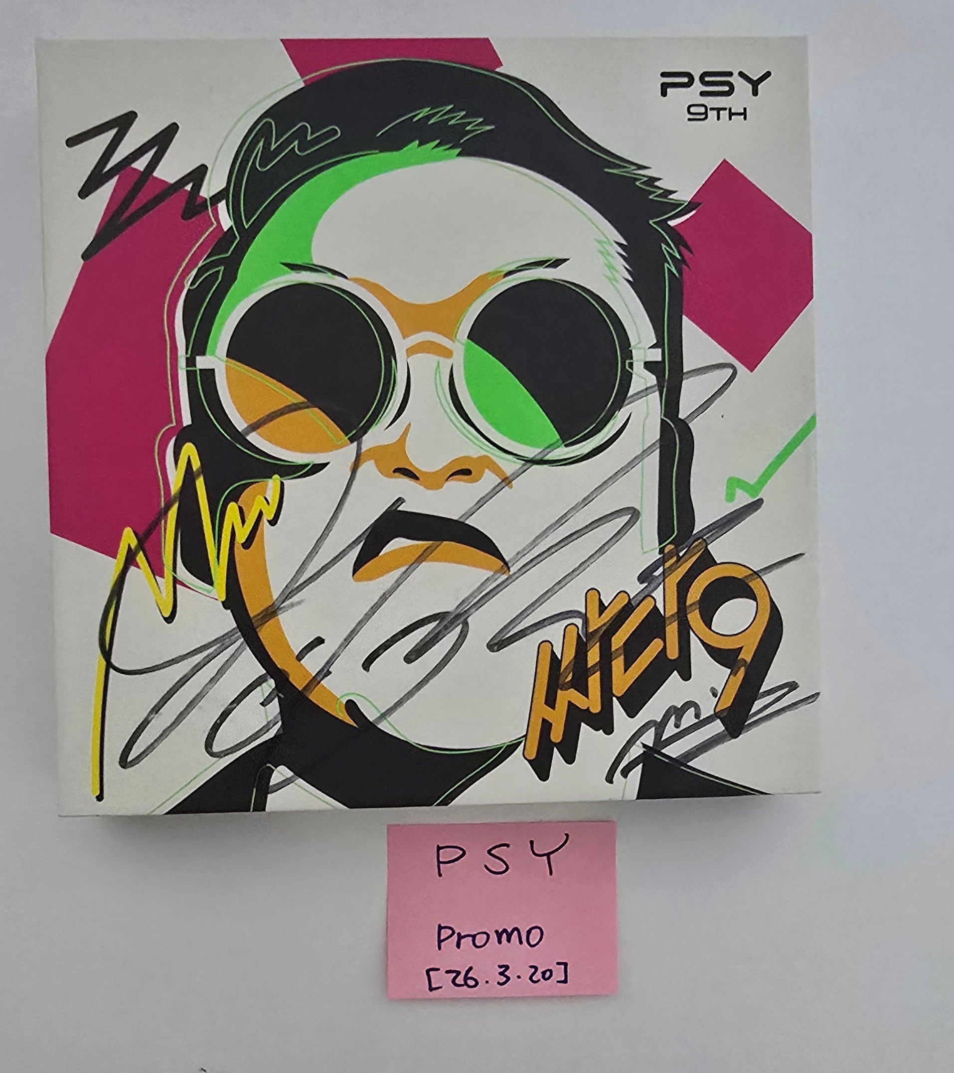 PSY "싸다9" - Hand Autograhped(Signed) Promo Album [26.3.20]