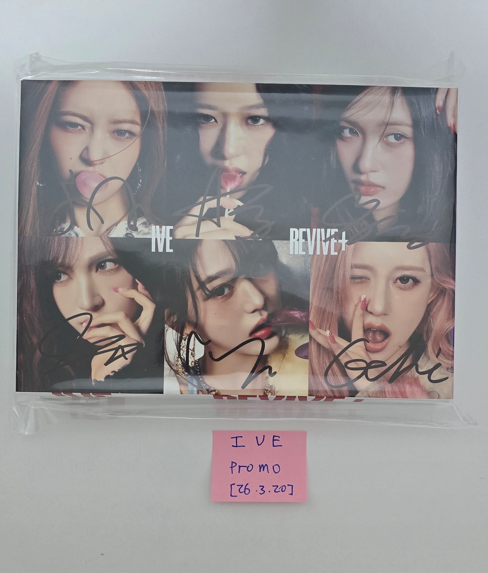 IVE "Revive+" - Hand Autograhped(Signed) Promo Album [26.3.20]