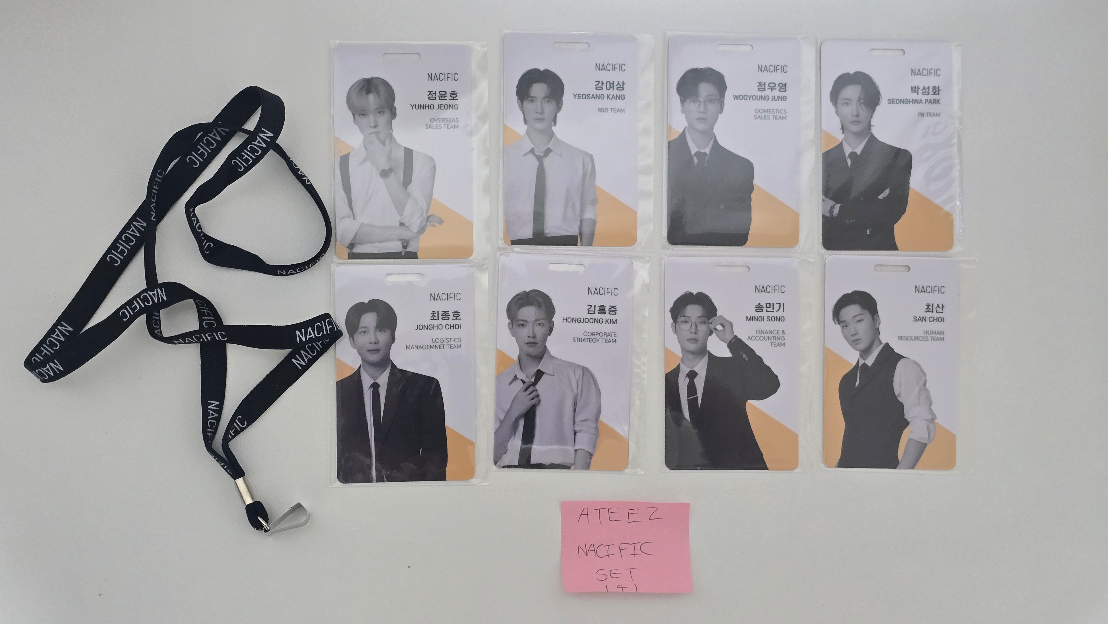 ATEEZ - NACIFIC PHOTOCARD SET (8EA) [26.3.31]