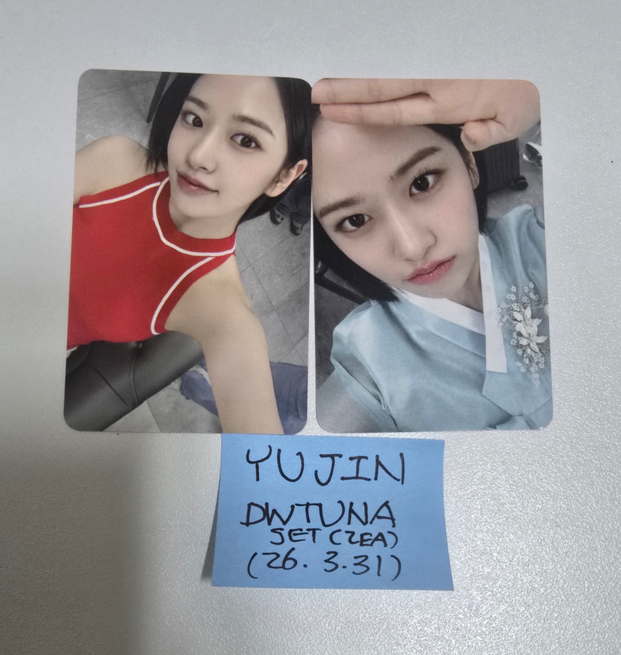 Yujin (Of IVE) - DWTUNA Event Photocard Set (2EA) [26.3.31]