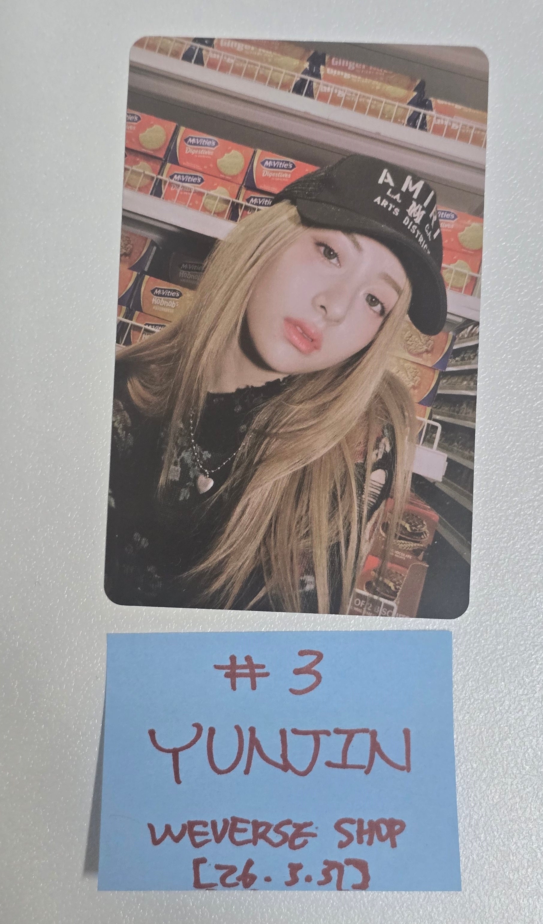 LE SSERAFIM "ANTIFRAGILE" - Weverse Shop Event Photocard [26.3.31]