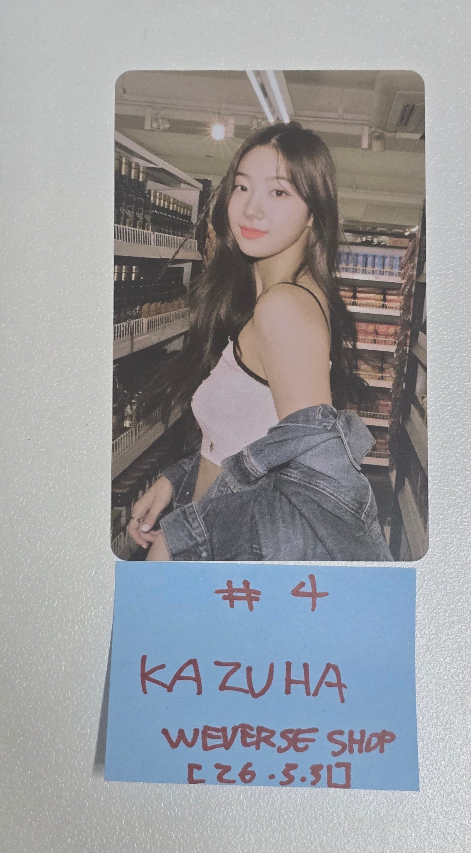 LE SSERAFIM "ANTIFRAGILE" - Weverse Shop Event Photocard [26.3.31]