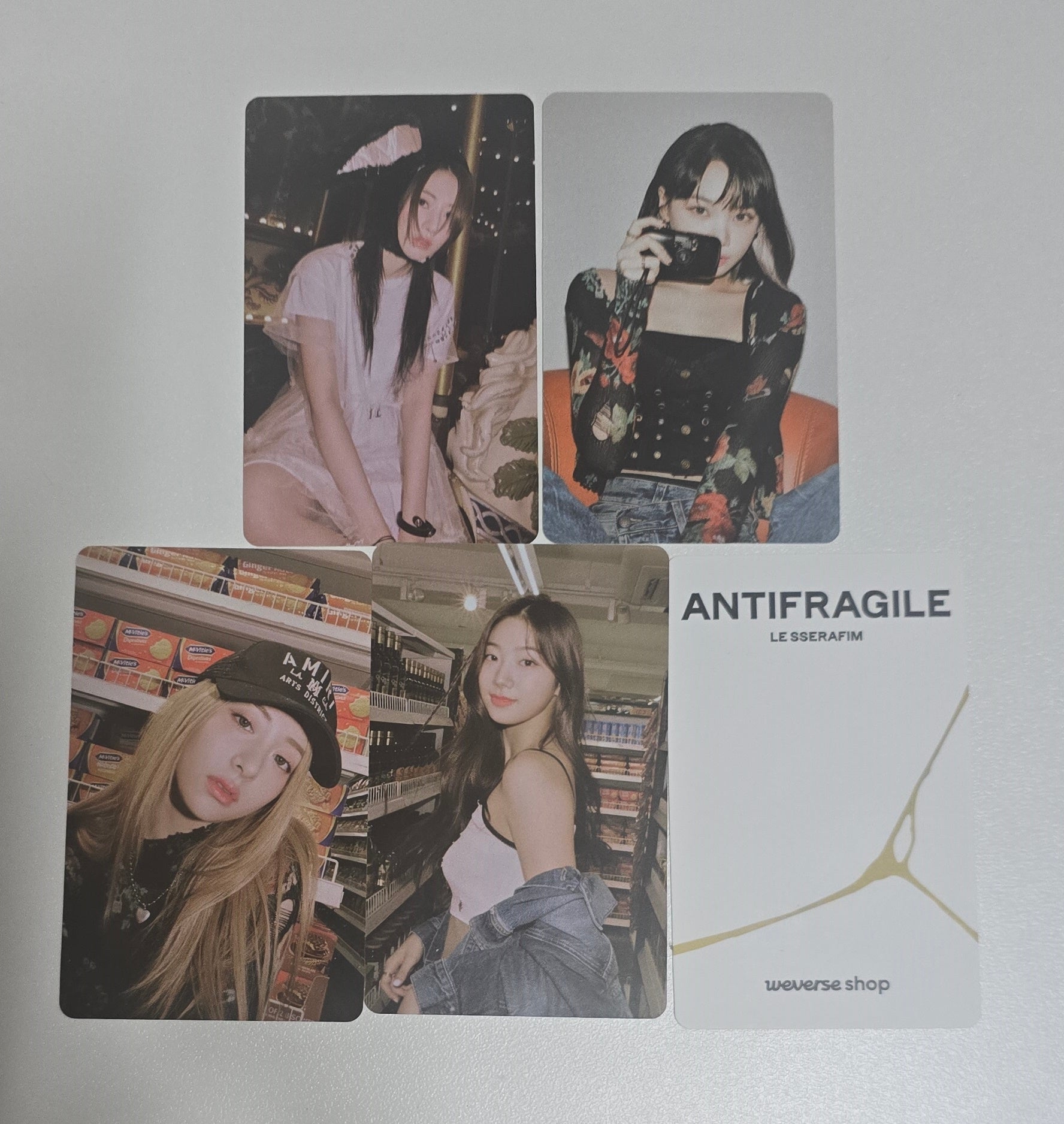 LE SSERAFIM "ANTIFRAGILE" - Weverse Shop Event Photocard [26.3.31]