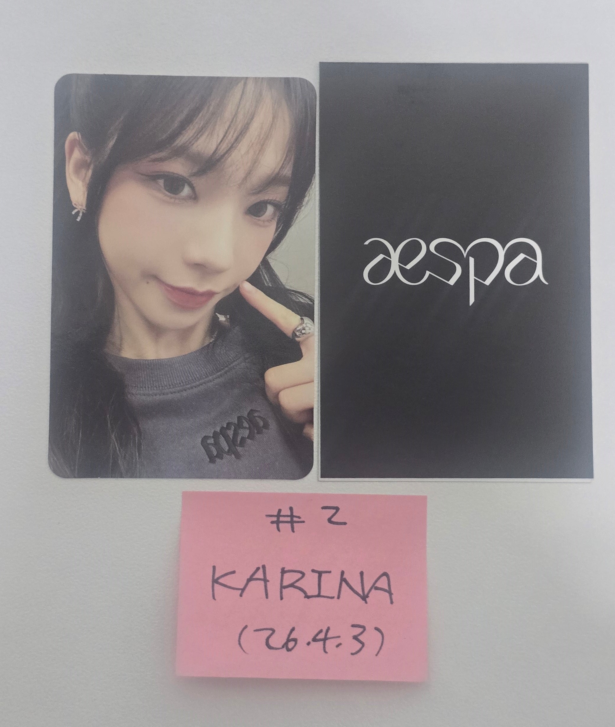 Aespa - Official Photocard [26.4.3]