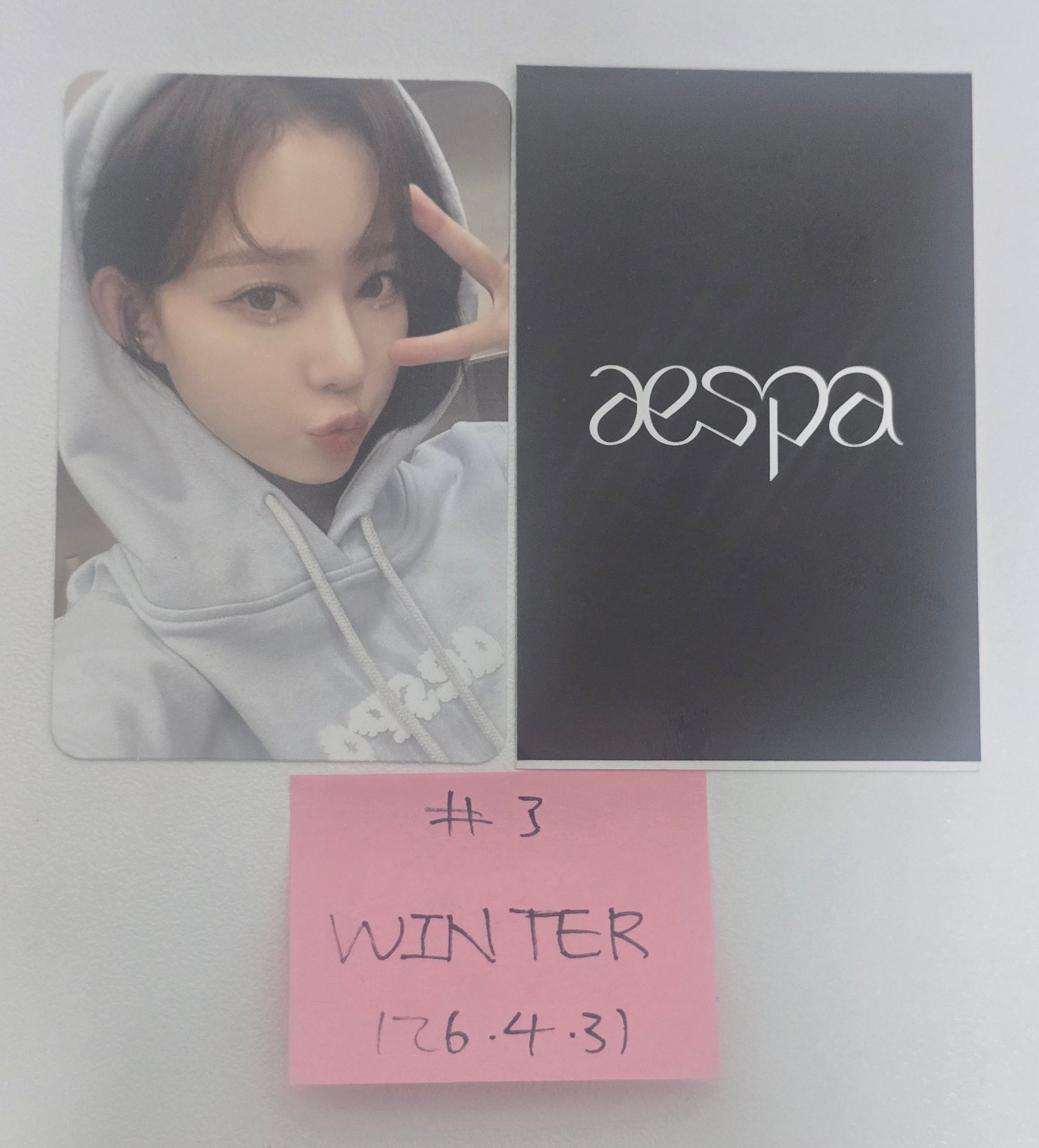 Aespa - Official Photocard [26.4.3]