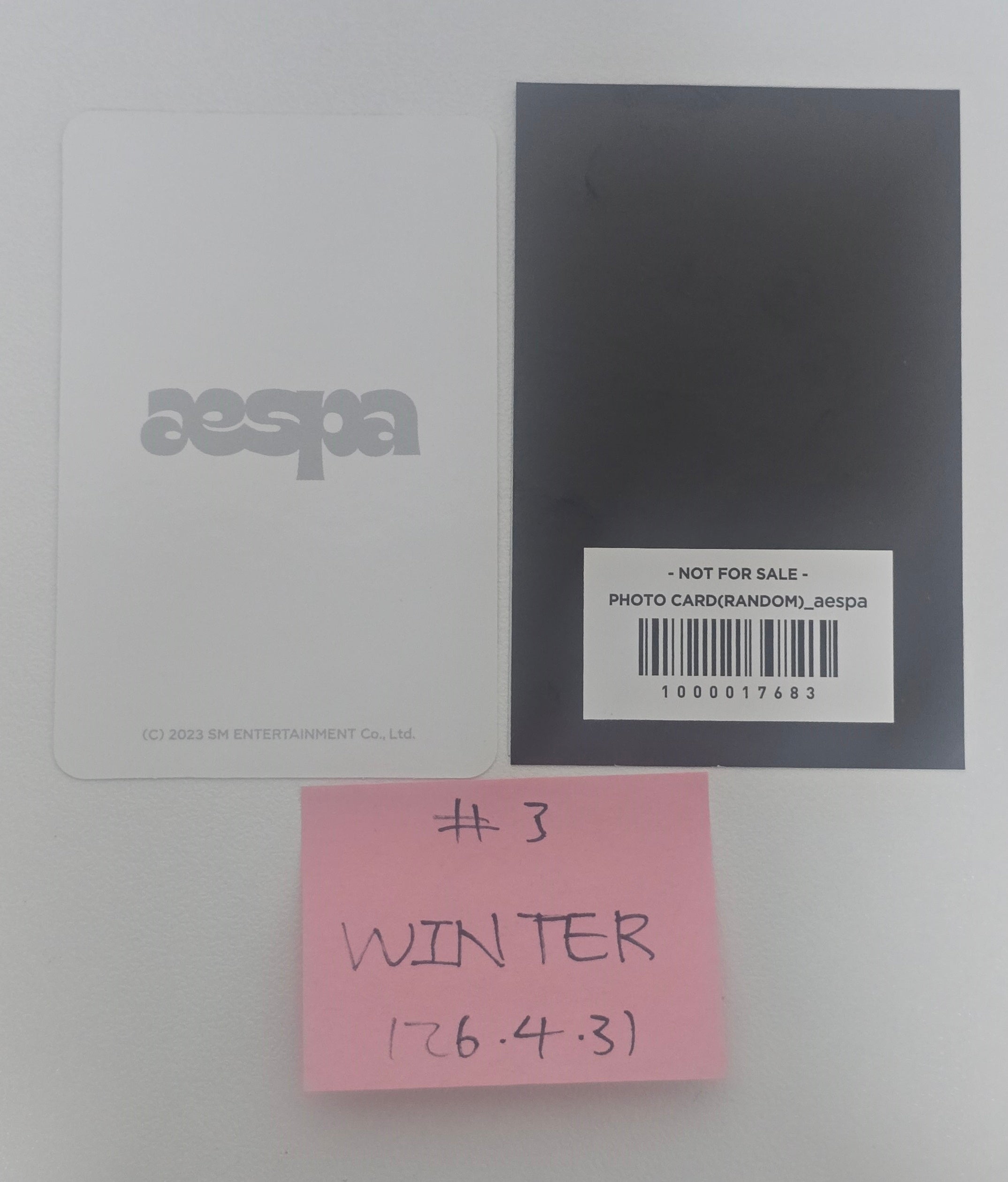 Aespa - Official Photocard [26.4.3]